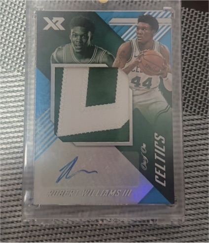 2018-19 Panini Chronicles XR Robert Williams III Rookie Patch Auto Autograph #XR-JVB — front
