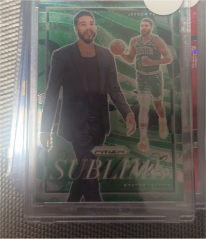 2024-25 Panini Prizm #29 Jayson Tatum Sublime — front