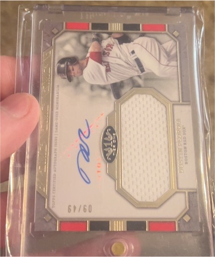 2024 Topps Tier One Autographed Jumbo Relics Triston Casas #T1AR-TC — front