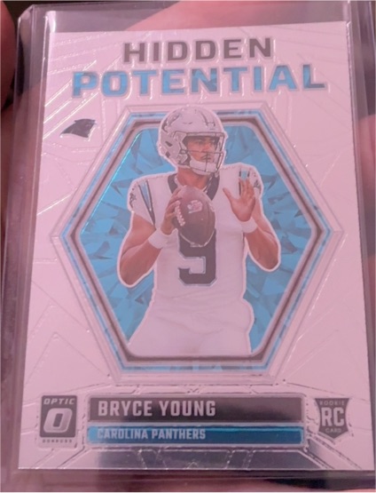 2023 Donruss Optic #HP-BY Bryce Young Hidden Potential — front