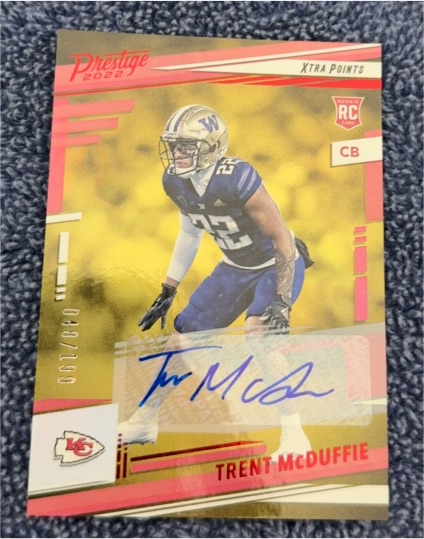 2022 Panini Prestige #334 Trent McDuffie — front