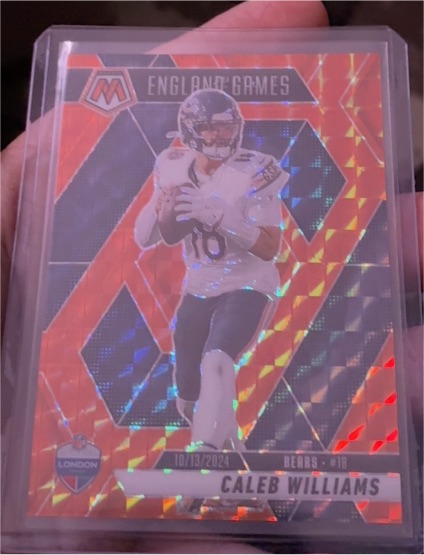 2024 Panini Mosaic England Games Caleb Williams — front