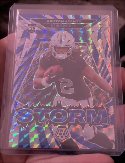 2025 Panini Mosaic #4 Ashton Jeanty — front