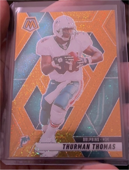 1993 Mosaic #34 Thurman Thomas — front