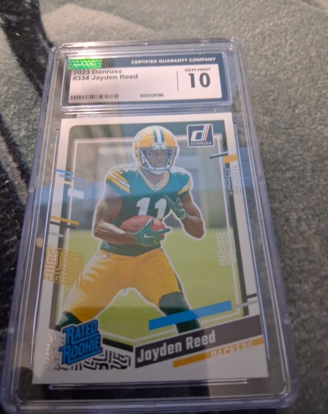 2023 Donruss #334 Jayden Reed — front