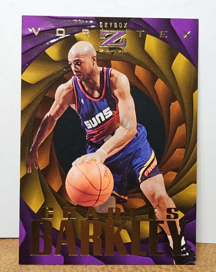 1996-97 Skybox Z-Force Vortex Charles Barkley — front