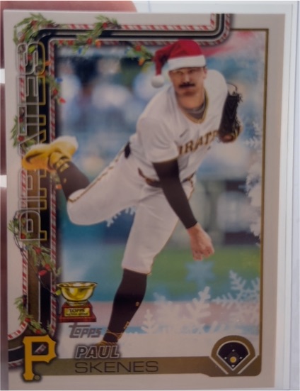 2025 Topps Holiday #H70 Paul Skenes — front