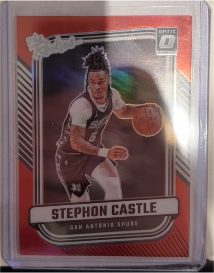 2024-25 Panini Donruss Optic #4 Stephon Castle The Rookies — front