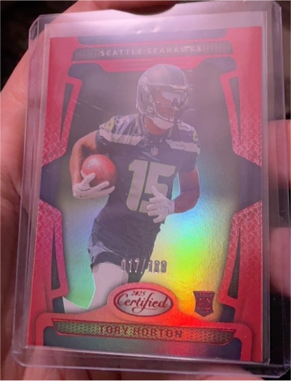 2025 Panini Certified #1 Marvin Harrison Jr. — front