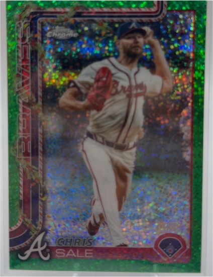 2025 Topps Chrome #182 Chris Sale — front