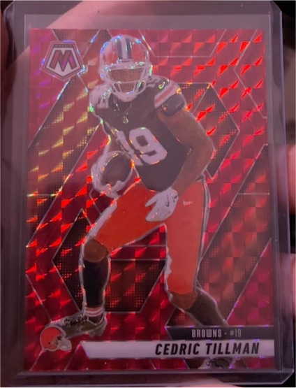 2023 Panini Mosaic #19 Cedric Tillman — front