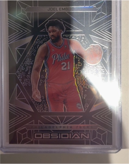 2024-25 Panini Obsidian #21 Joel Embiid — front