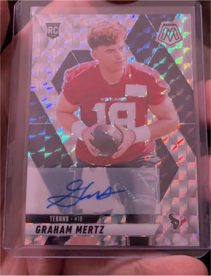 2025 Panini Mosaic #392 Graham Mertz — front