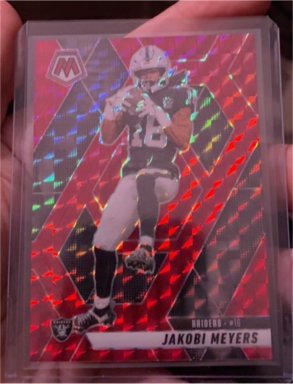 2022 Panini Mosaic #16 Jakobi Meyers — front