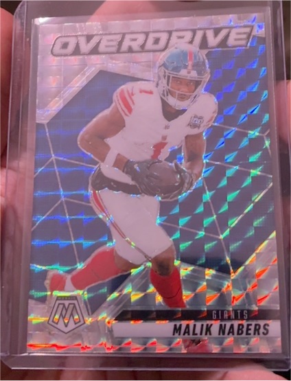 2024 Panini Mosaic Overdrive Malik Nabers — front