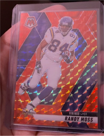 2020 Panini Mosaic #84 Randy Moss — front