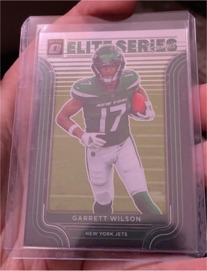 2022 Donruss Optic Elite Series Rookies #ESR-6 Garrett Wilson — front
