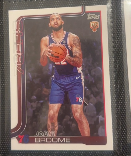 2025-26 Topps #235 Johni Broome — front