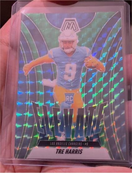 2025 Panini Mosaic #10 Tre Harris Elevate Rookie — front