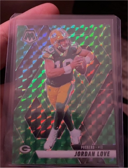 2025 Panini Mosaic #10 Jordan Love — front