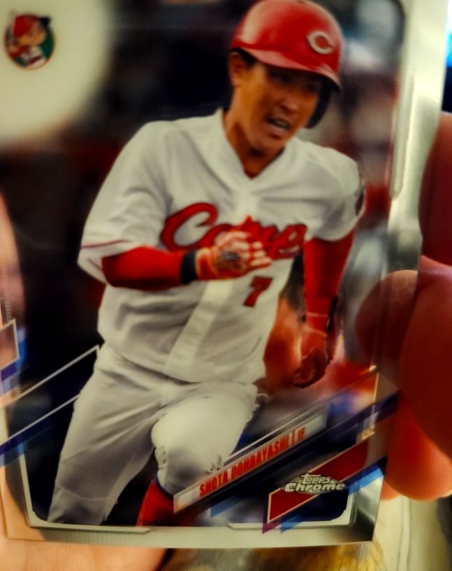 2021 Topps Chrome NPB #187 Shota Dobayashi — front