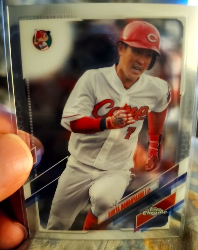 2021 Topps Chrome NPB #187 Shota Dohbayashi — front