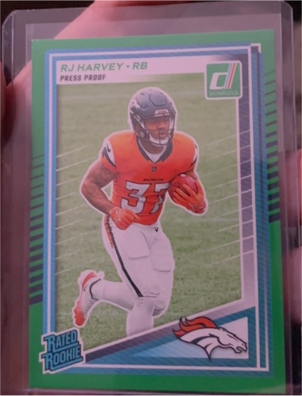 2025 Donruss #312 RJ Harvey — front