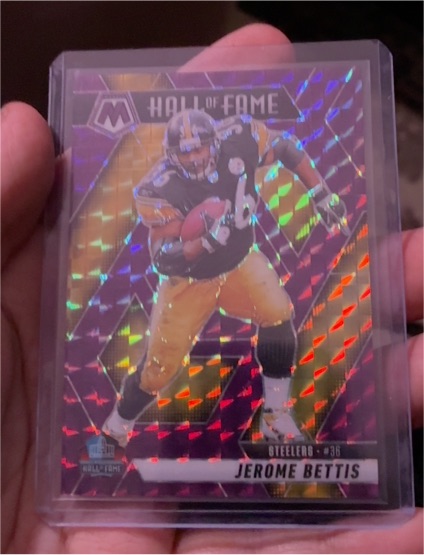 2024 Panini Mosaic Hall of Fame #HOF-36 Jerome Bettis — front