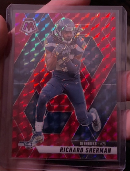 2025 Panini Mosaic #25 Richard Sherman — front