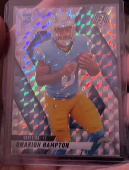 2024 Panini Mosaic #RC Omarion Hampton — front