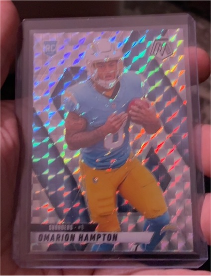 2023 Panini Mosaic #RC Omarion Hampton — front