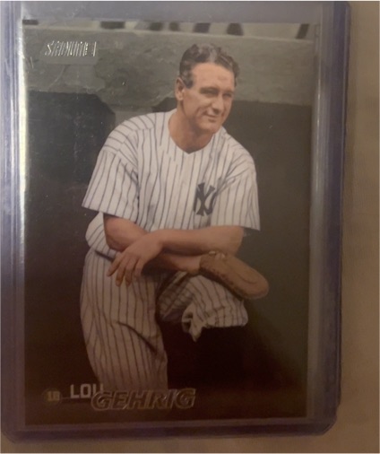 2023 Topps Stadium Club #123 Lou Gehrig — front