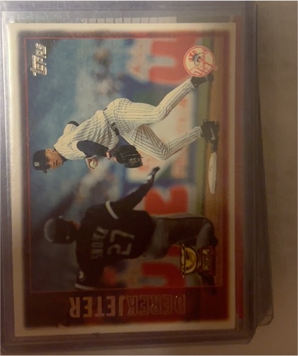 1997 Topps #13 Derek Jeter — front