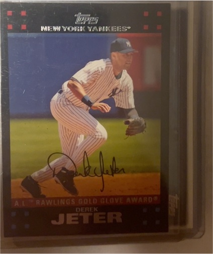 2007 Topps #301 Derek Jeter — front