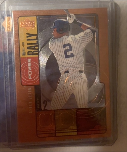 2000 Upper Deck Power Rally #P11 Derek Jeter — front