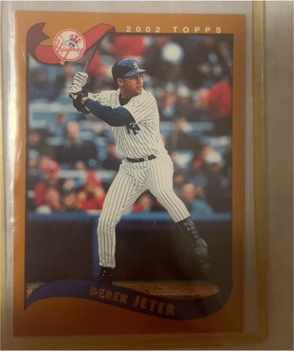 2002 Topps #75 Derek Jeter — front