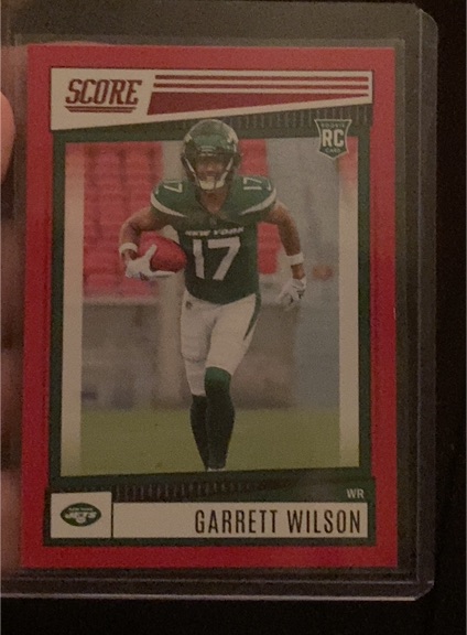 2022 Panini Score #306 Garrett Wilson — front