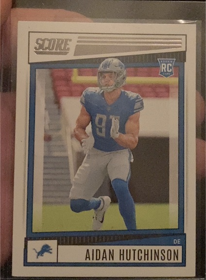 2022 Panini Score #307 Aidan Hutchinson — front