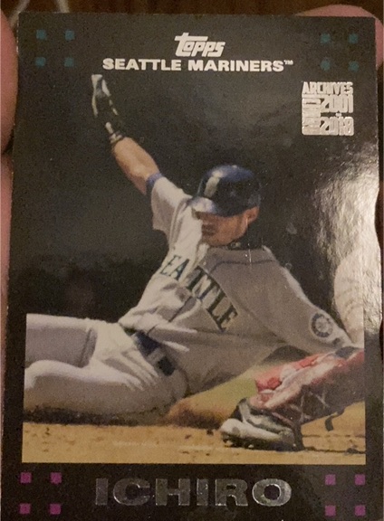 2019 Topps Archives #I-7 Ichiro Suzuki — front