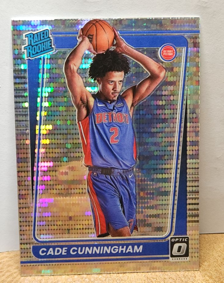2021-22 Donruss Optic #161 Cade Cunningham — front