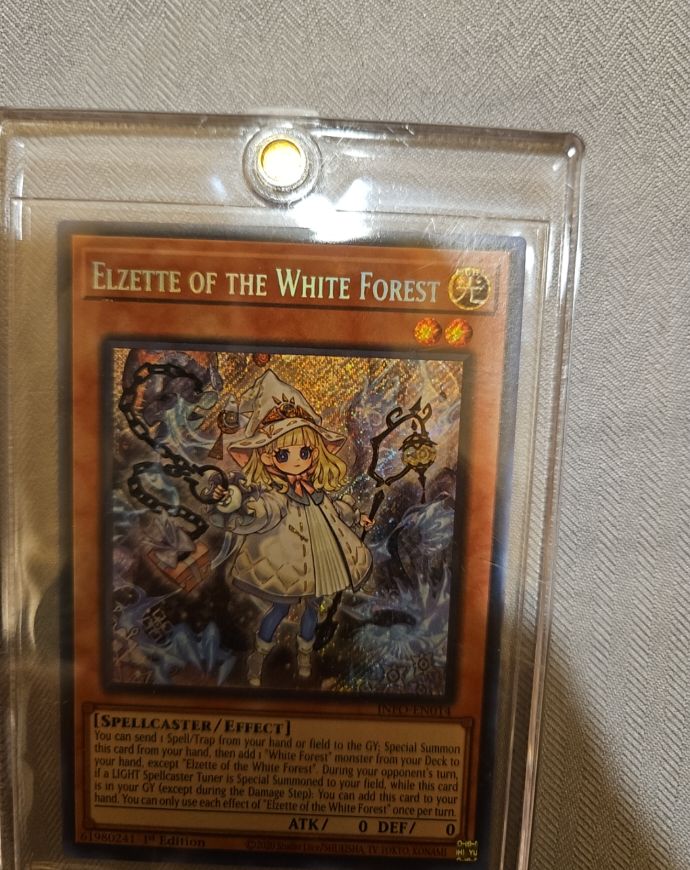 2023 Yu-Gi-Oh! INCH-EN016 Elzette of the White Forest — front