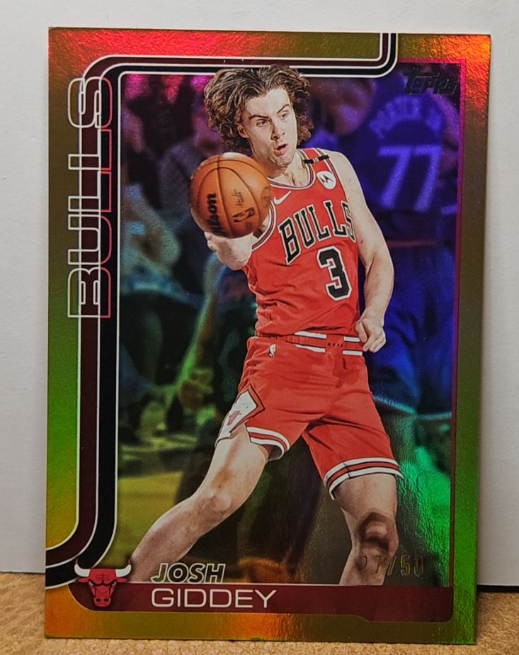 2025-26 Topps #35 Josh Giddey — front