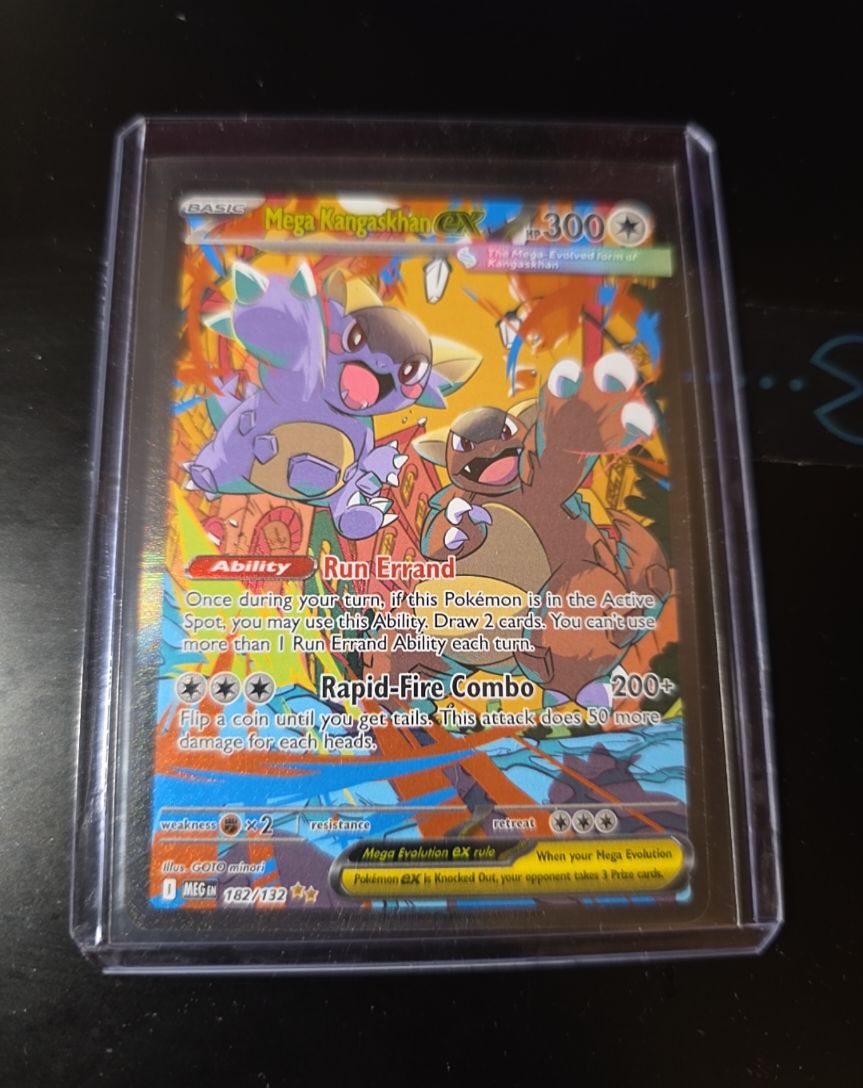 2016 Pokémon TCG XY Evolutions #182 Mega Kangaskhan GX — front