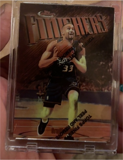 1997-98 Topps Finest #40 Grant Hill — front