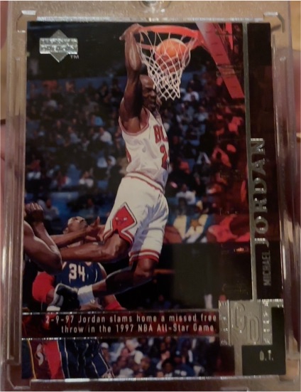 1997-98 Upper Deck #316 Michael Jordan — front