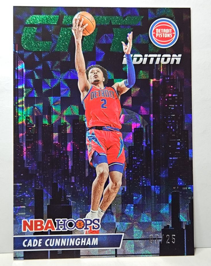 2023-24 Panini NBA Hoops City Edition #4 Cade Cunningham — front