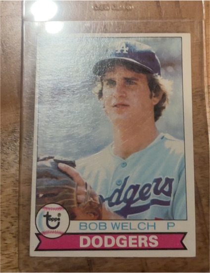1979 Topps #318 Bob Welch — front
