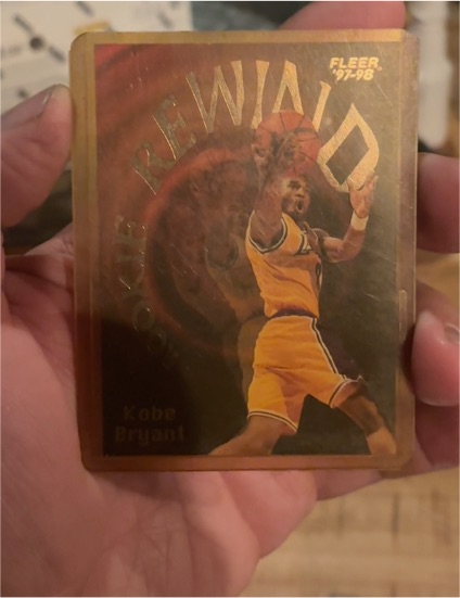 1997-98 Fleer Rookie Rewind #3 Kobe Bryant — front