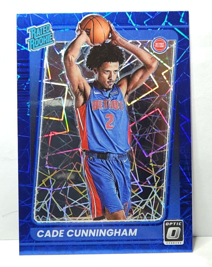 2021-22 Panini Donruss Optic #161 Cade Cunningham — front