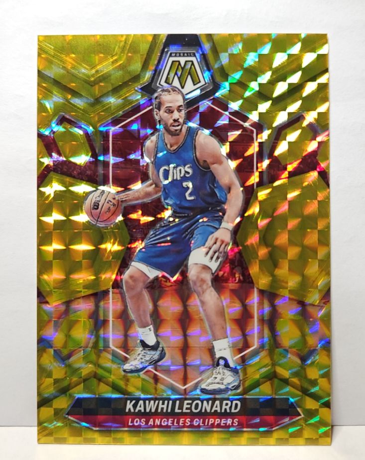2023-24 Panini Mosaic #149 Kawhi Leonard — front